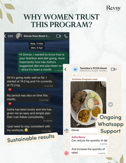 PCOS Reset Nutrition Program - 30 days